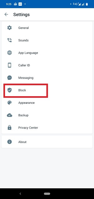 Truecaller call block 1