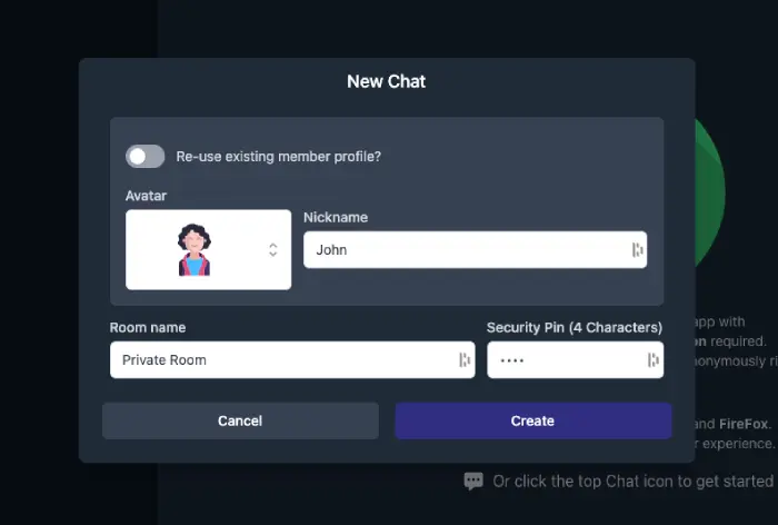 Wopu-Create-New-Chat