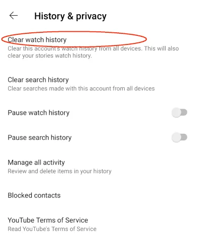YouTube-App-Clear-History