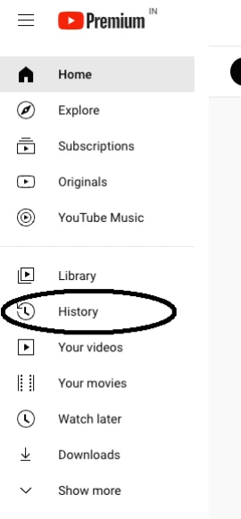 YouTube-Web-History