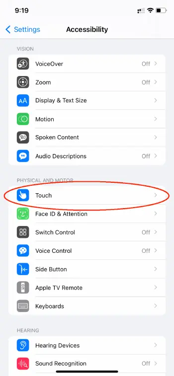iPhone-Accessibility