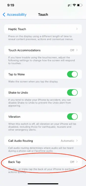 iPhone-Touch
