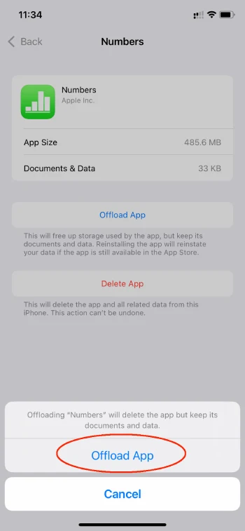 iphone-offload-app-confirmation