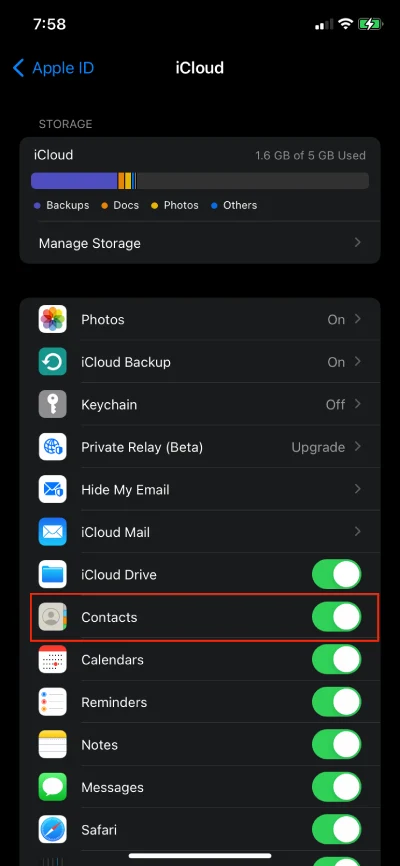iPhone-iCloud-Sync