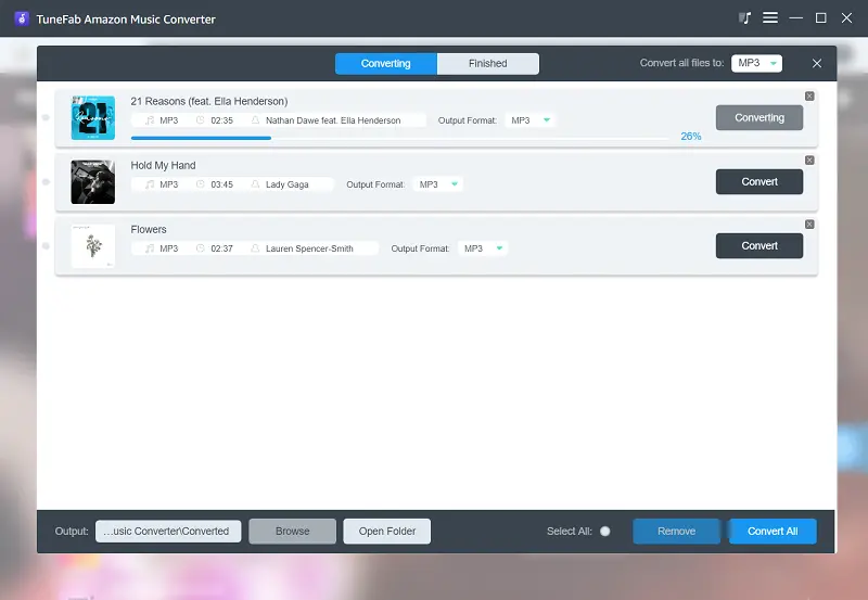 Recording Amazon Music
