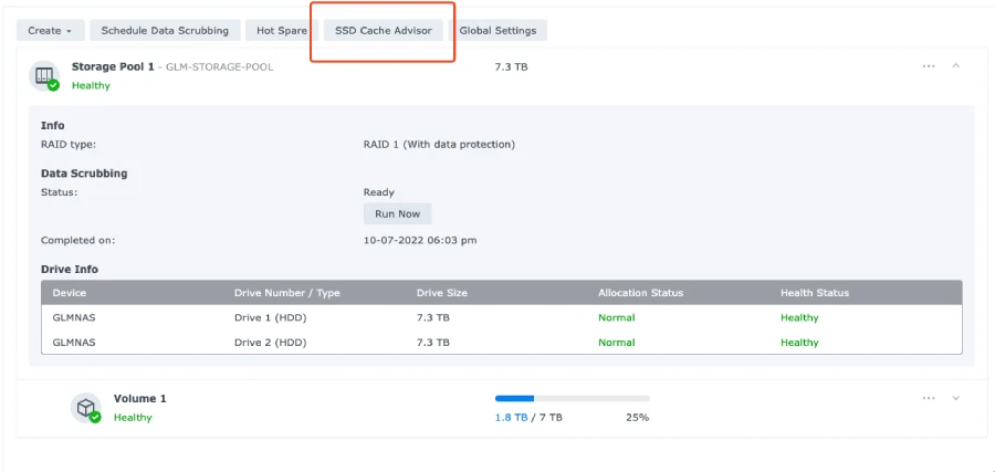 synology-storage-manager-cache-advisor synology-storage-manager-cache-advisor