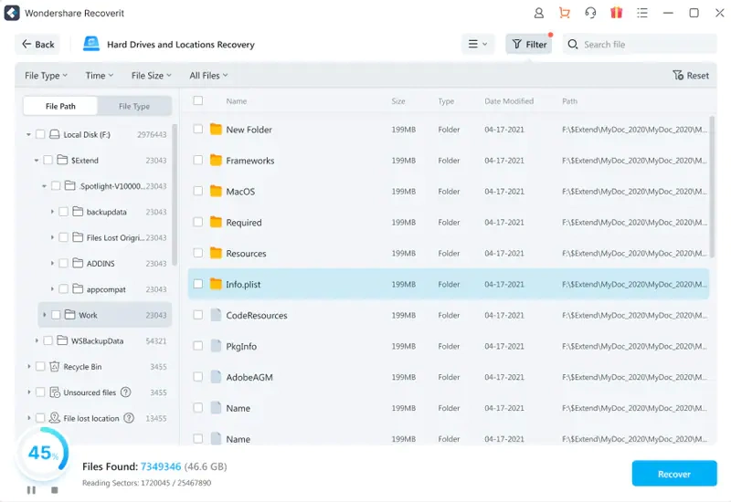 drives and devices to recover data