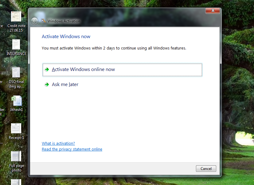 Windows Activation Alert