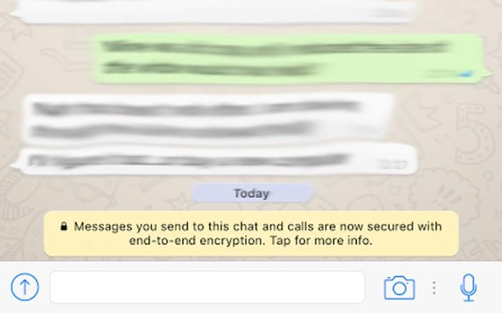 Whatsapp Message Encryption