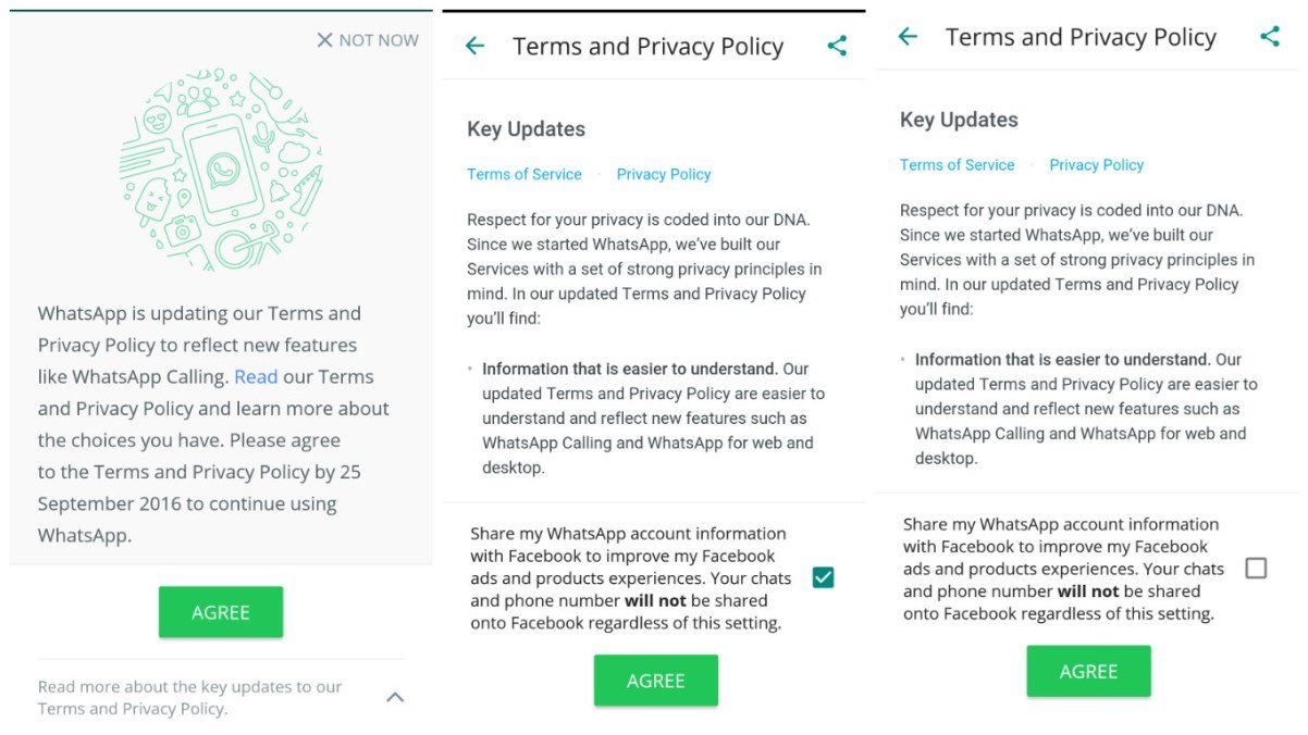 WhatsApp New Privacy Policy Do Not Share
