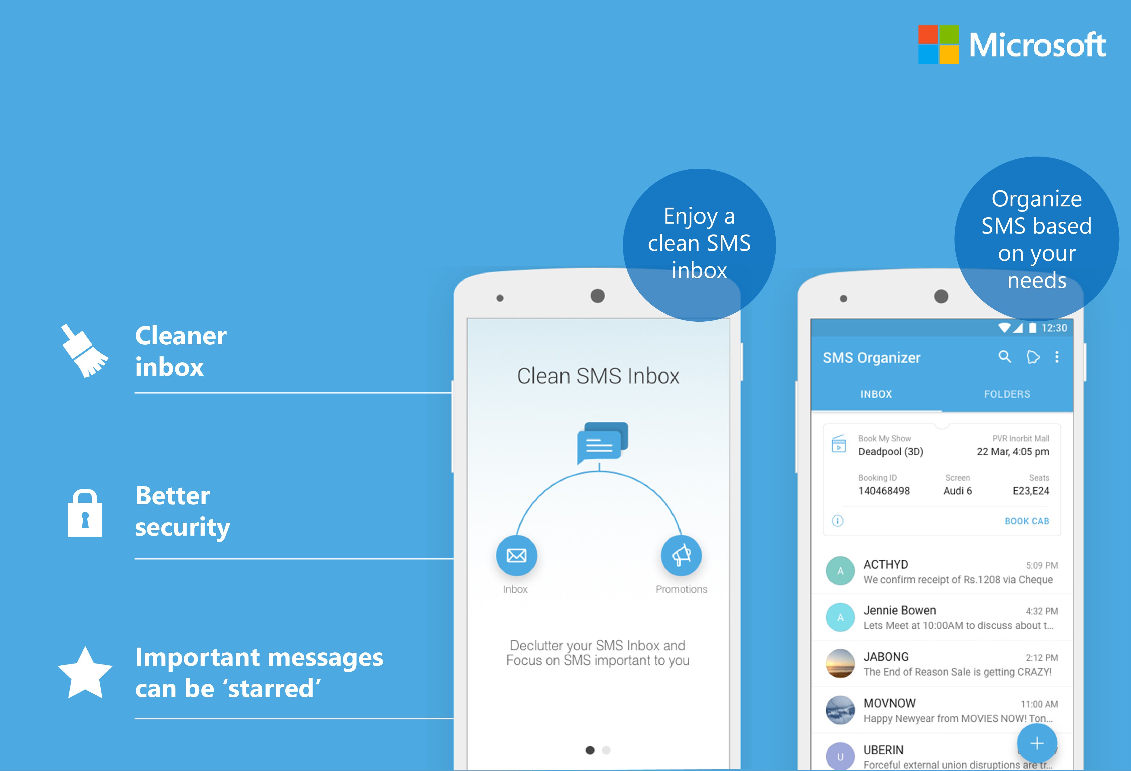 Microsoft SMS Organizer Best SMS App