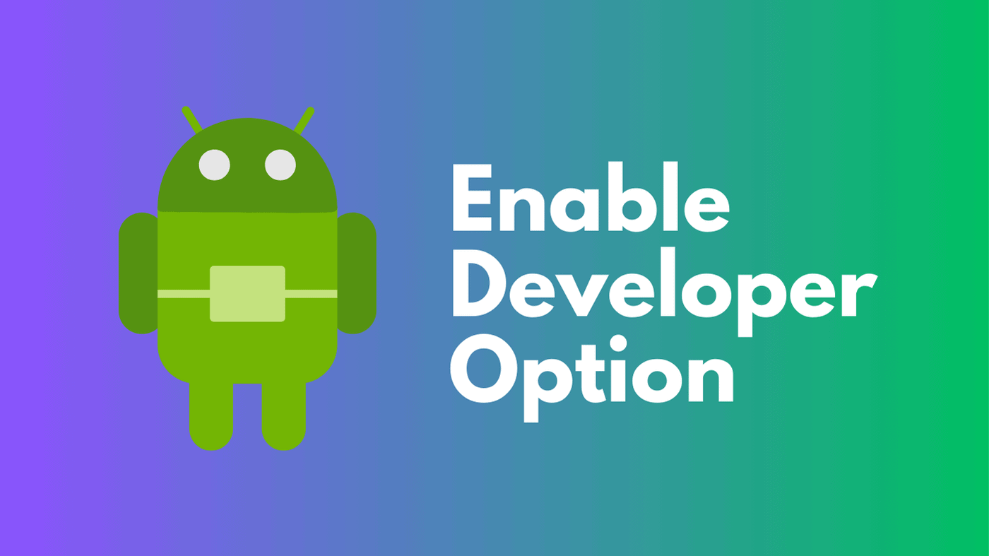 Android Enable Developer Option