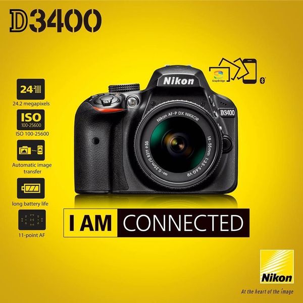 Nikon D3400 Basic Steps