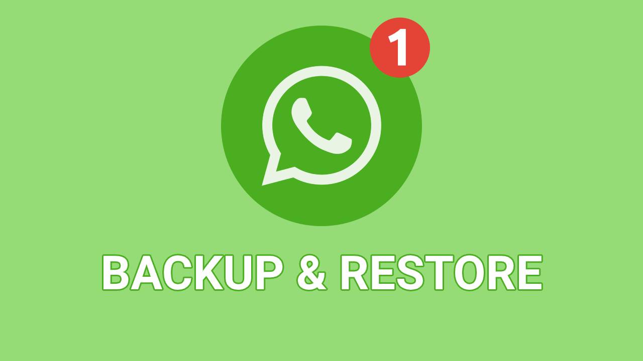 WhatsApp Chat Backup Restore