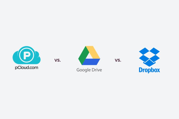 Pcloud Vs Google Drive Vs Onedrive