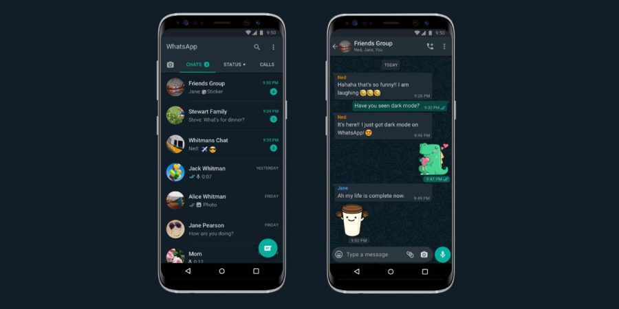 WhatsApp Dark Mode Official