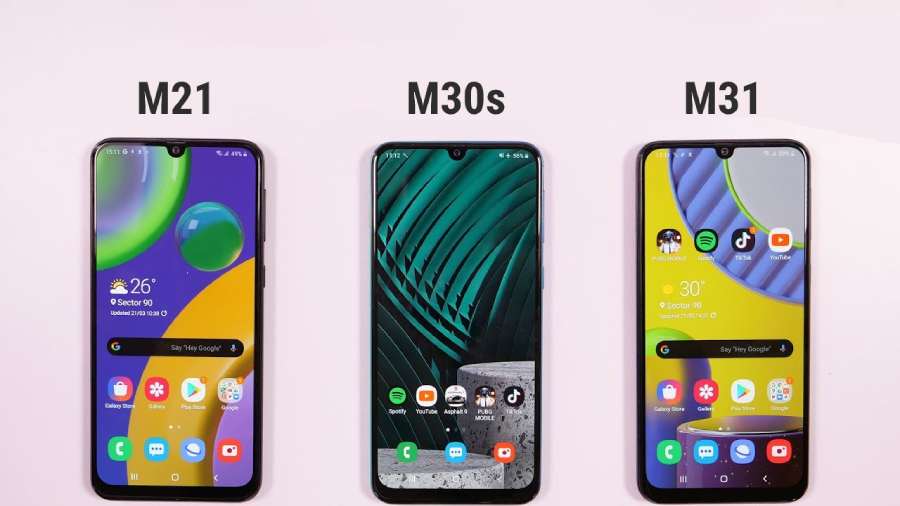 Samsung Galaxy M30s M21 M31