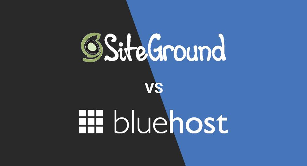 Siteground Vs Bluehost