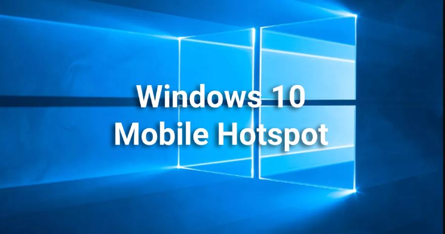 Windows 10 Mobile Hotspot
