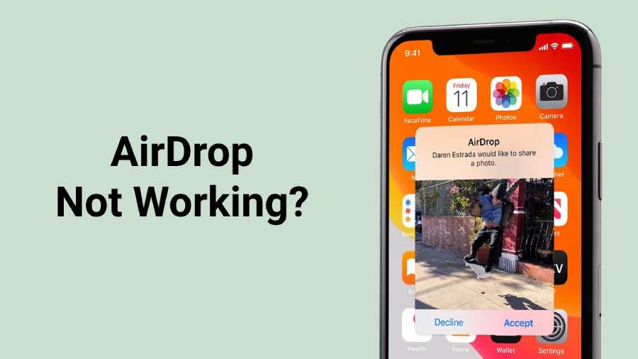 Fix AirDrop Not Working Issue