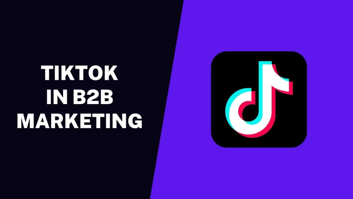 TikTok In B2B Marketing