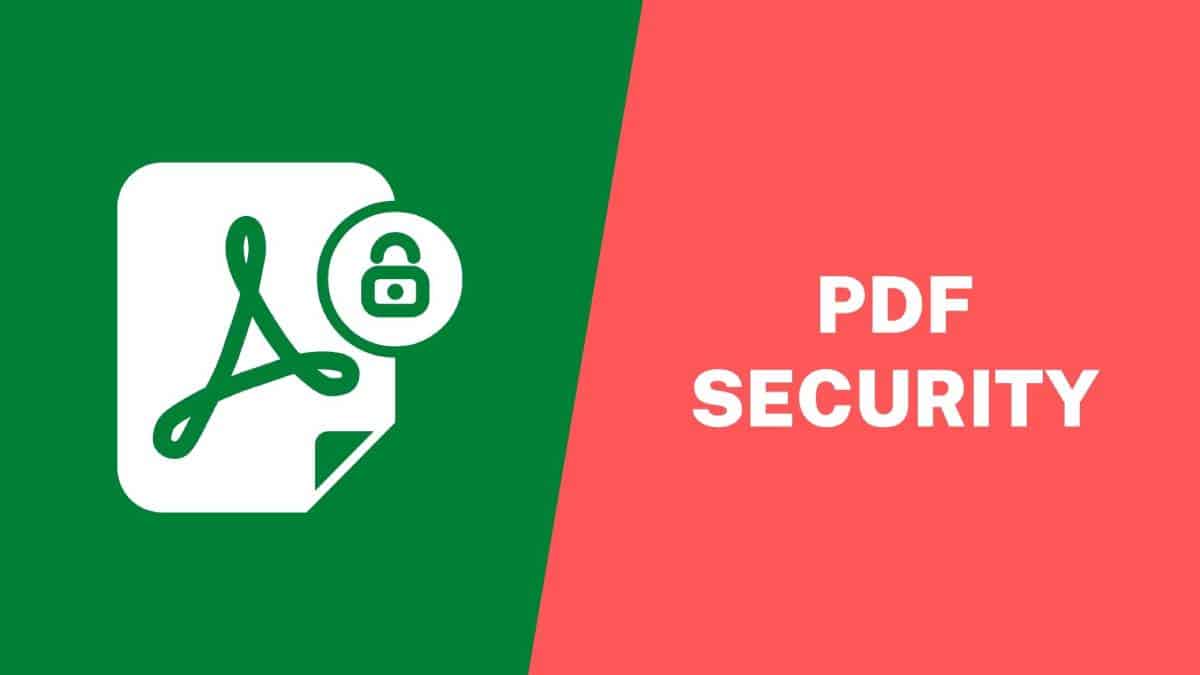 Pdf Security Protect Pdf