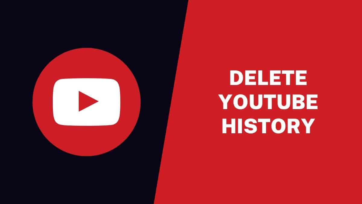 Delete YouTube History