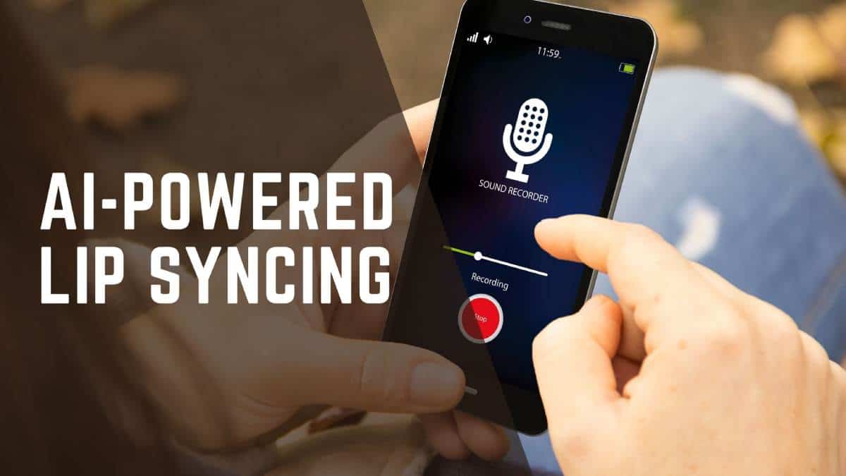 AI Powered Lip Syncing