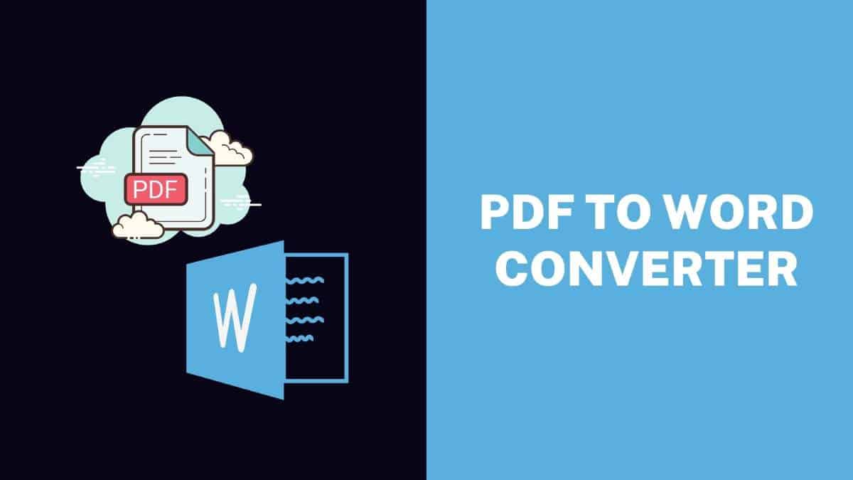 PDF To Word Converter