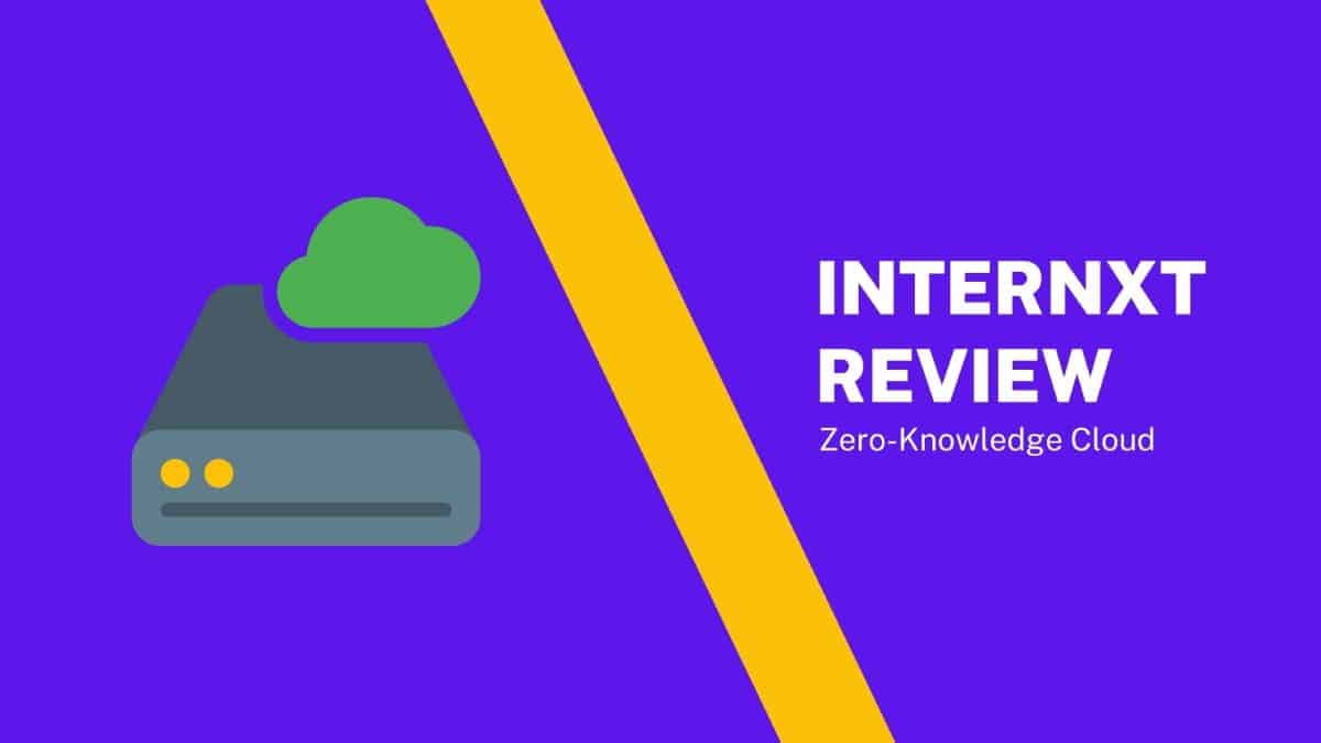 Internxt Cloud Storage Review