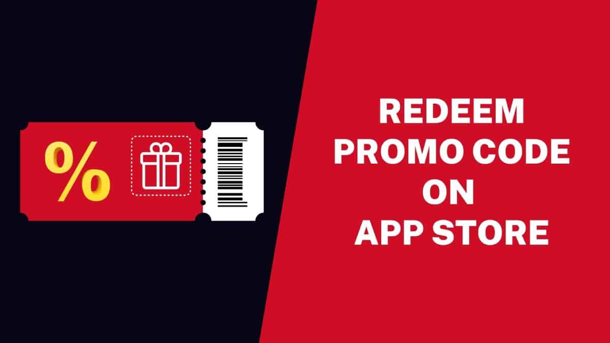 Redeem Promo Code on App Store