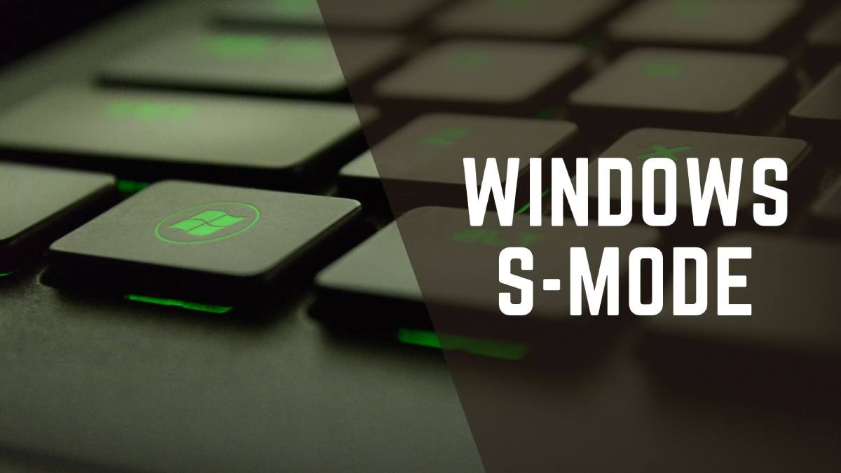 Windows S-Mode