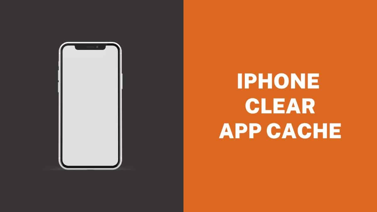 iPhone Clear App Cache