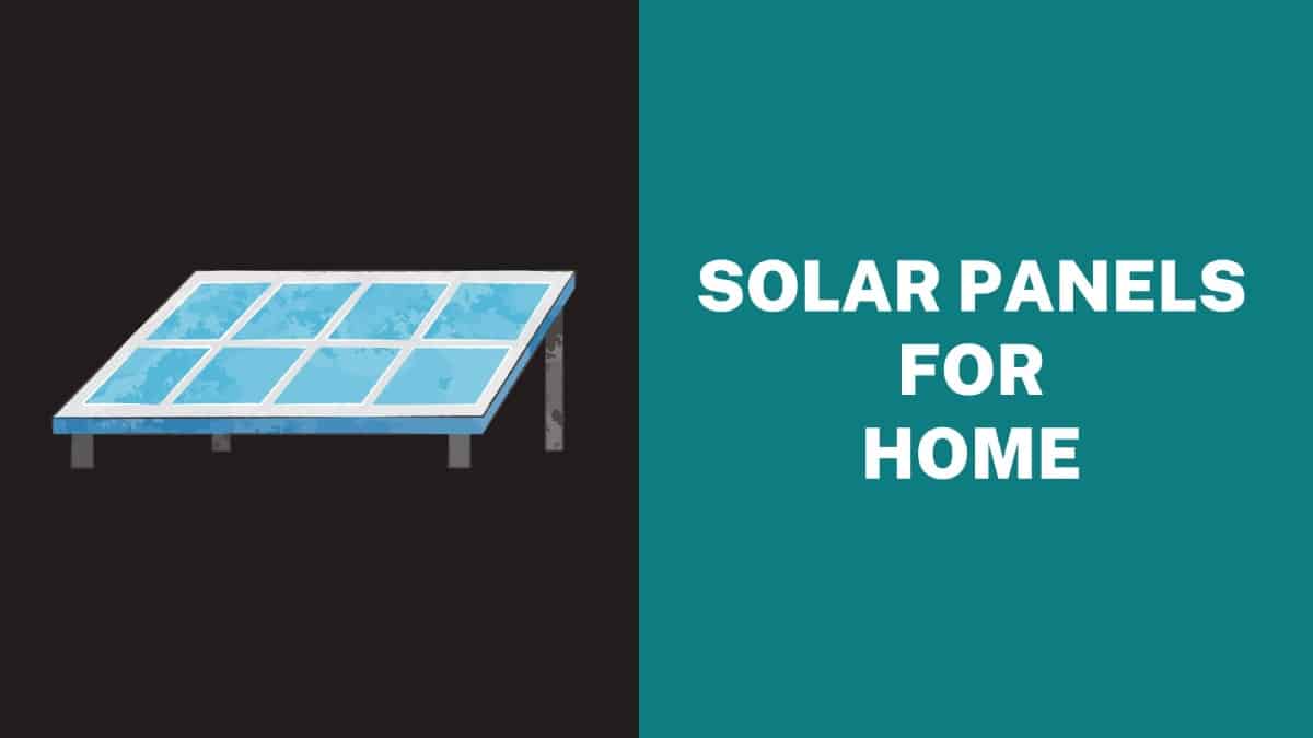 Solar Panels To Home