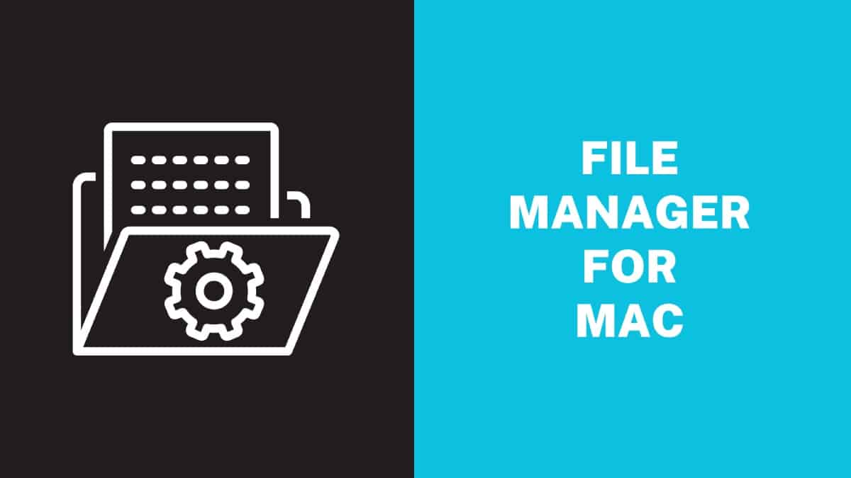 File Manager For Mac