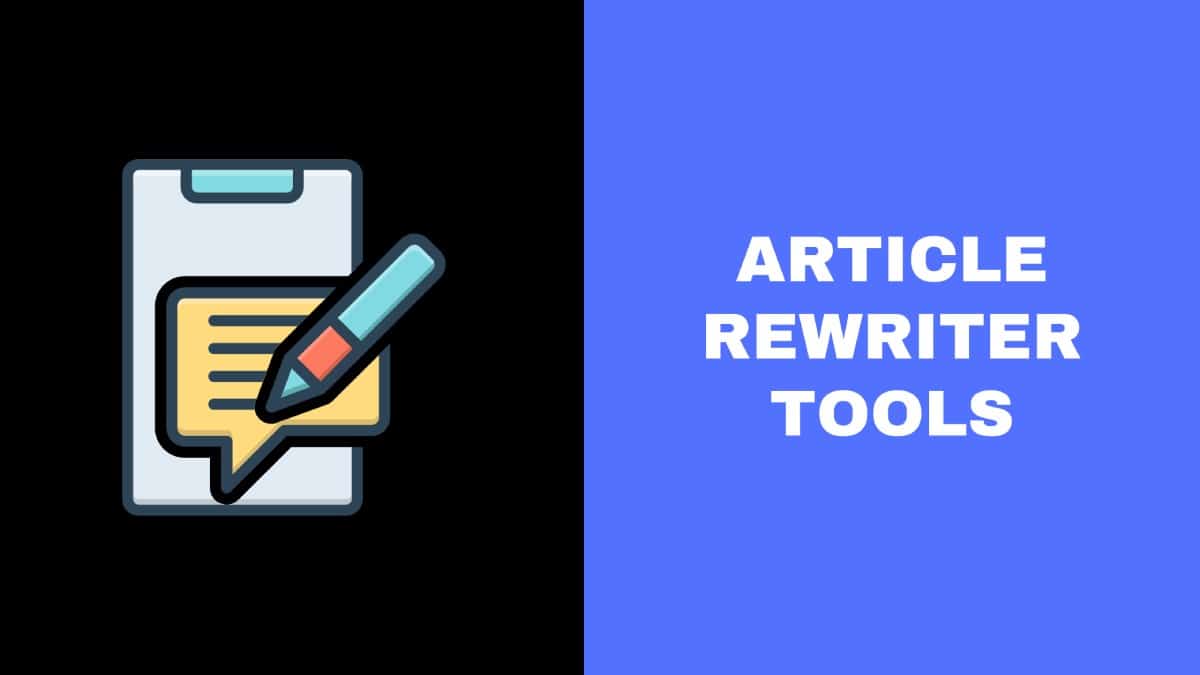 Tips For Article Rewriter Tools