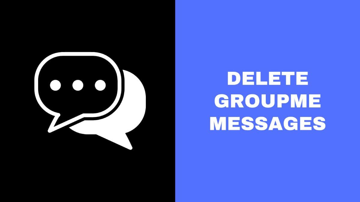 Delete GroupMe Messages