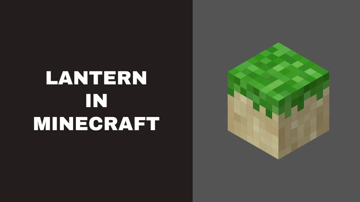 Lantern in Minecraft