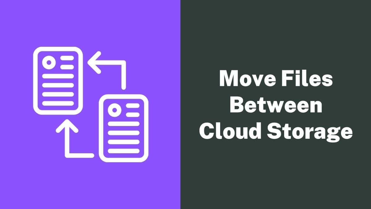 Multcloud Move Files