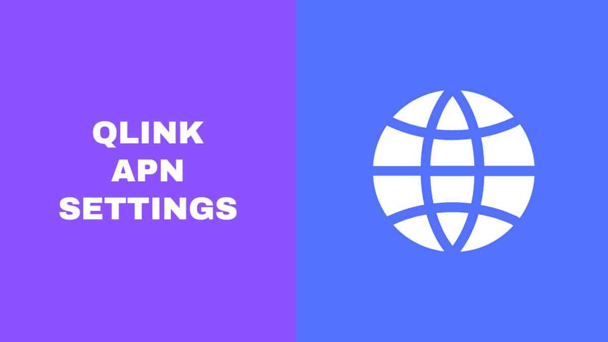 Qlink Apn Settings