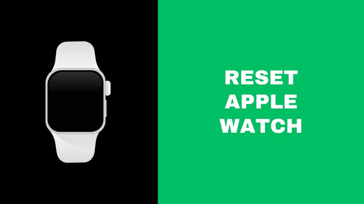 Reset Apple Watch
