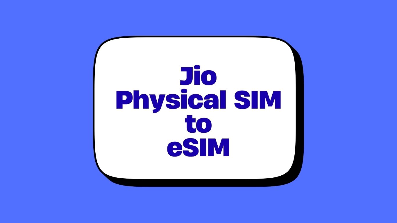 Jio ESIM