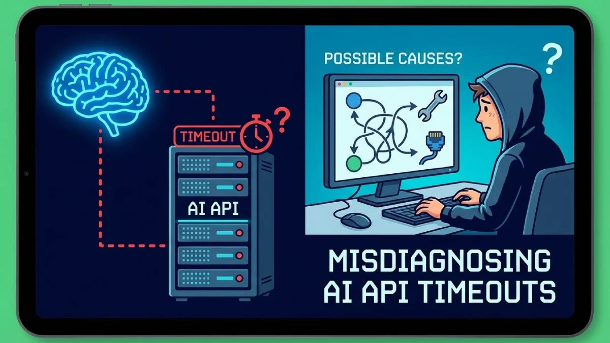 Misdiagnosing AI API Timeouts