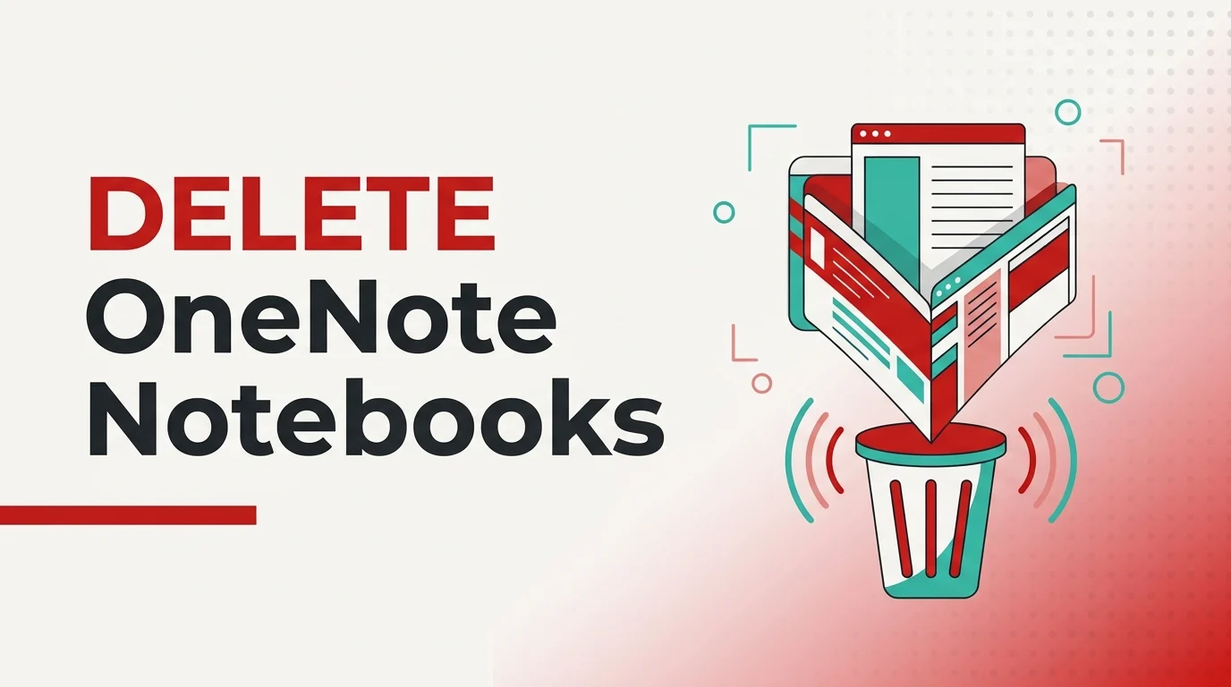 Delete Notebooks in Microsoft OneNote on Any Device